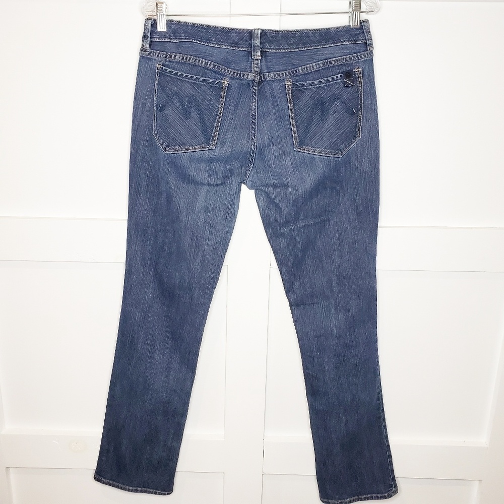 Marmot Straight Leg Medium Wash Denim Jeans 10 - Picture 2 of 5